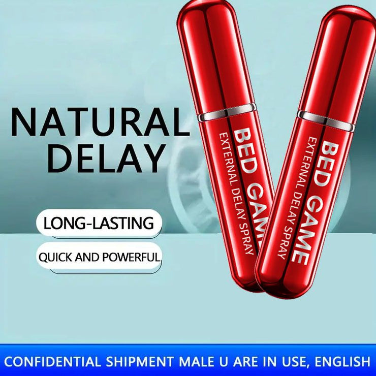 Duration Delay Spray, Numbing Climax Spray for Men & Desensitizing Spray, Climax Control, Sex Accessories for Adults Couples, Last Longer In Bed 5ml